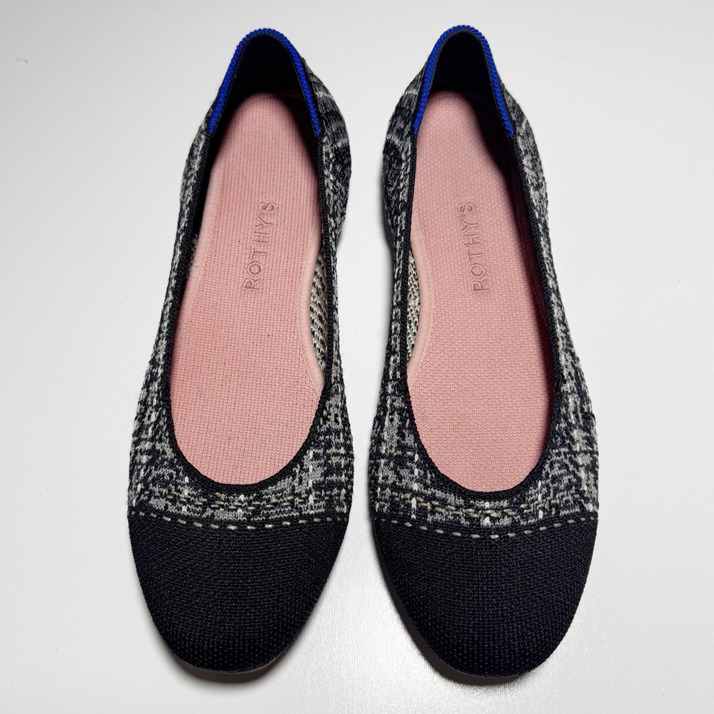 Rothy’s Midnight Tweed Flat - Picture 3 of 6